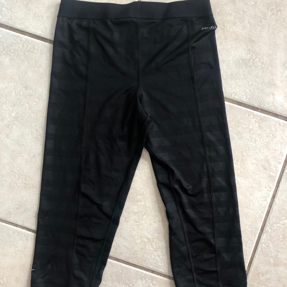 Nike pro combat striped tights